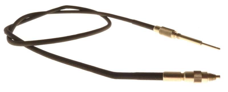 MADE IN GERMANY 35mm FILM CAMERA SHUTTER RELEASE CABLE BLACK CHROME EXCELLENT NR