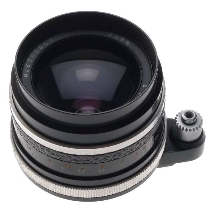 FLEKTOGON 2.8/35mm WIDE ANGLE ZEISS JENA CAMERA LENS CAPS CLEAN CONDITION f=35mm