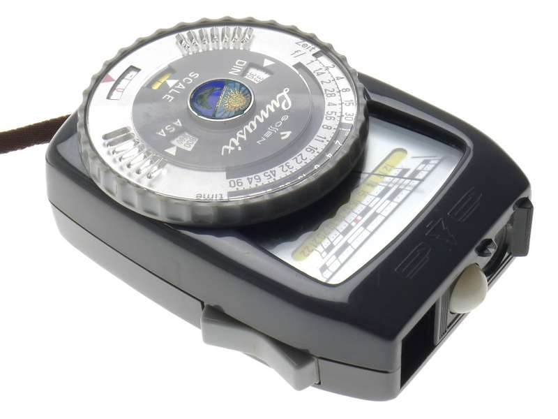 LUNASIX GOSSEN LIGHT EXPOSURE METER LEATHER CASE EXCELLENT CONDITION CLEAN STRAP