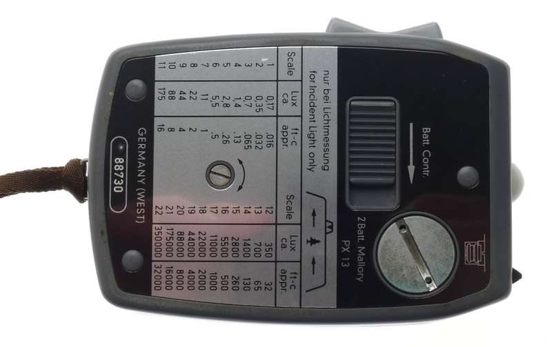 LUNASIX GOSSEN LIGHT EXPOSURE METER LEATHER CASE EXCELLENT CONDITION CLEAN STRAP