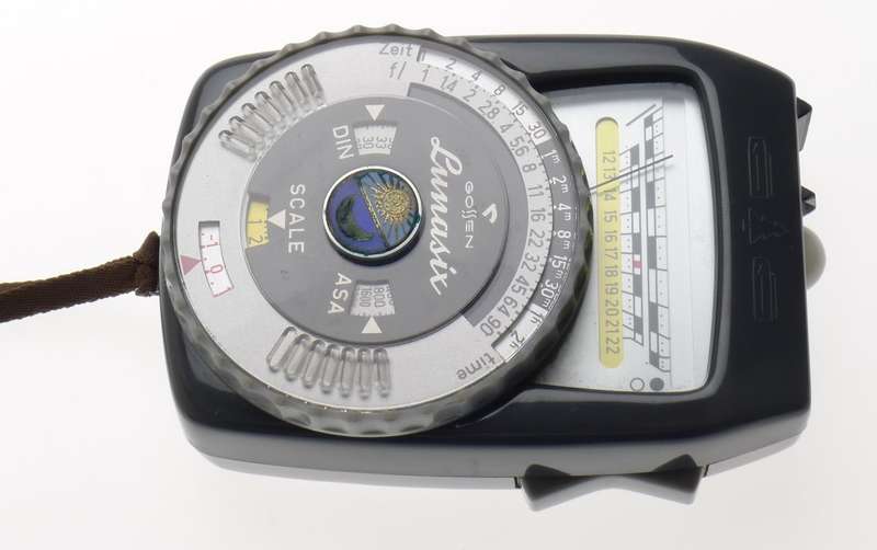 LUNASIX GOSSEN LIGHT EXPOSURE METER LEATHER CASE EXCELLENT CONDITION CLEAN STRAP