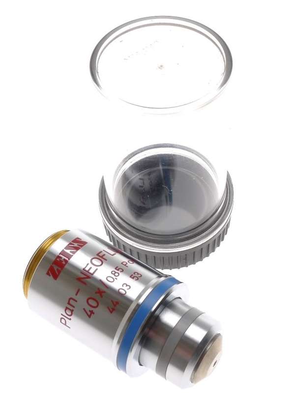 PLAN-NEOFLUAR 40x/0.85 Pol ZEISS MICROSCOPE 0.17/ OBJECTIVE MINT 44 03 53 RARE