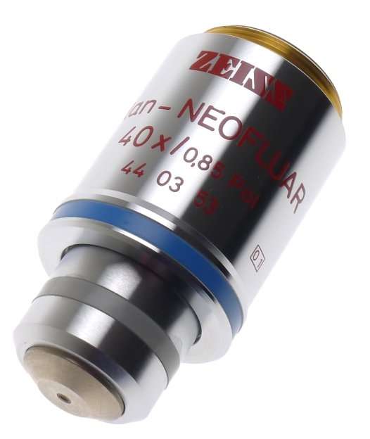 PLAN-NEOFLUAR 40x/0.85 Pol ZEISS MICROSCOPE 0.17/ OBJECTIVE MINT 44 03 53 RARE