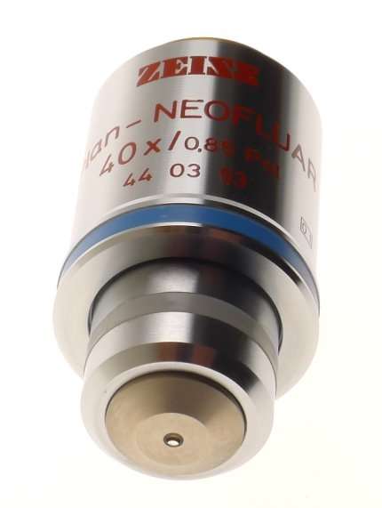 PLAN-NEOFLUAR 40x/0.85 Pol ZEISS MICROSCOPE 0.17/ OBJECTIVE MINT 44 03 53 RARE