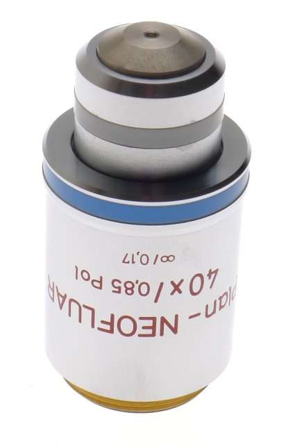 PLAN-NEOFLUAR 40x/0.85 Pol ZEISS MICROSCOPE 0.17/ OBJECTIVE MINT 44 03 53 RARE