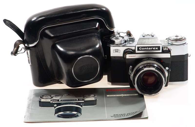 ZEISS CONTAREX SUPER DATA PLANAR 1:2/50mm CAMERA CASE