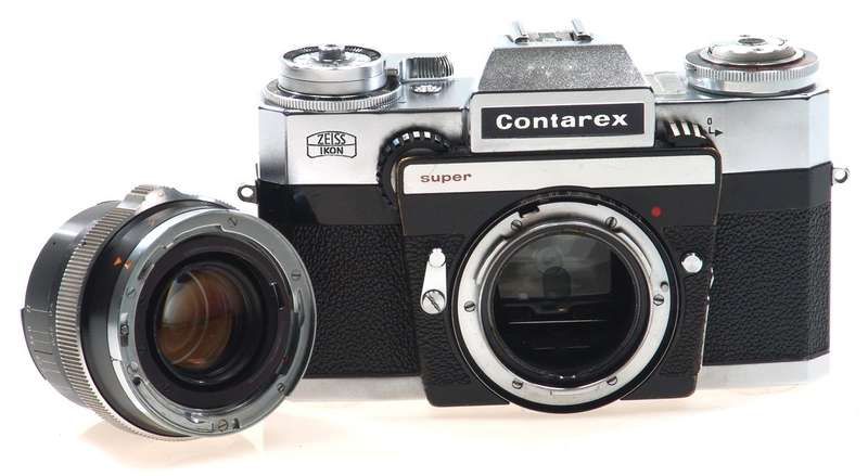 ZEISS CONTAREX SUPER DATA PLANAR 1:2/50mm CAMERA CASE