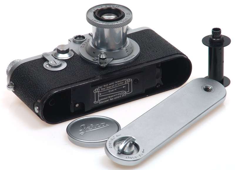 LEICA IIIf CAMERA ELMAR 3.5/5cm 3F RED DIAL SELF TIMER