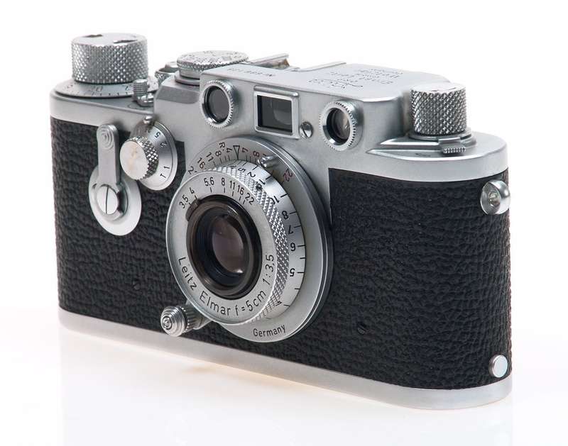 LEICA IIIf CAMERA ELMAR 3.5/5cm 3F RED DIAL SELF TIMER