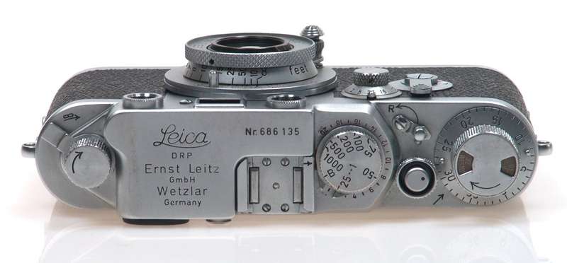 LEICA IIIf CAMERA ELMAR 3.5/5cm 3F RED DIAL SELF TIMER