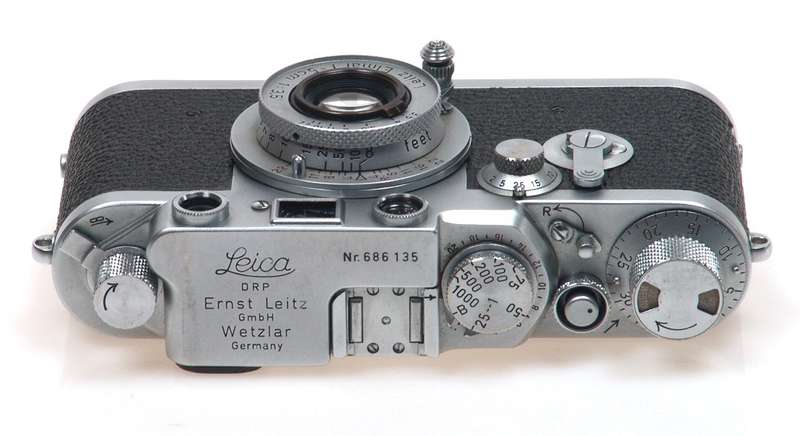 LEICA IIIf CAMERA ELMAR 3.5/5cm 3F RED DIAL SELF TIMER
