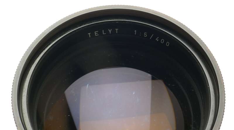 LEICA TELYT 1:5/400mm LEITZ TELE LENS HOOD CAPS FILTER OUBIO ADAPTER f400 FUNGUS