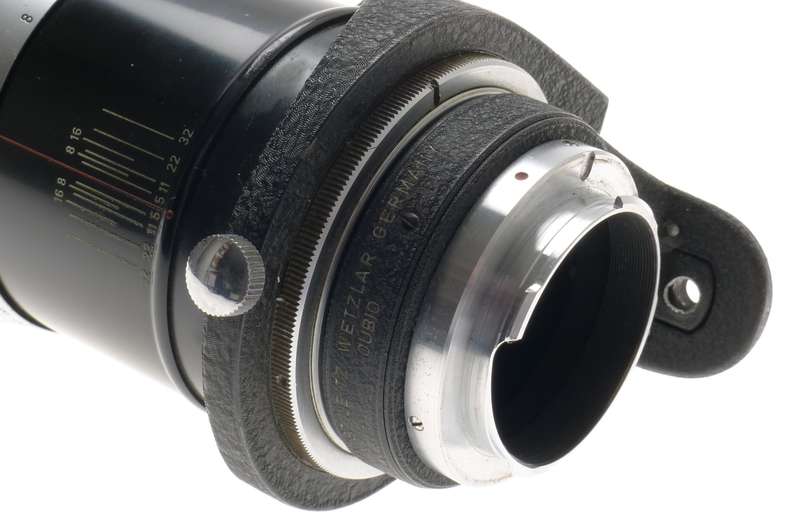 LEICA TELYT 1:5/400mm LEITZ TELE LENS HOOD CAPS FILTER OUBIO ADAPTER f400 FUNGUS