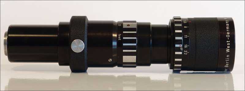 LEICA M39 SCREW MOUNT TELE LENS PIESKER 5.5/400mm PICON