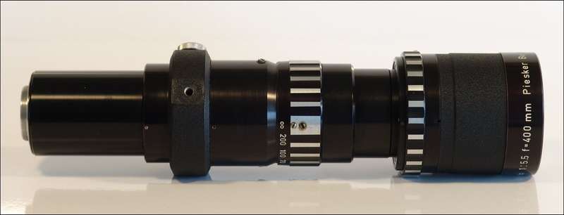 LEICA M39 SCREW MOUNT TELE LENS PIESKER 5.5/400mm PICON