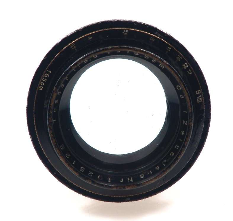 ZEISS TESSAR 3.5/16.5 cm LARGE FORMAT CAMERA LENS RARE