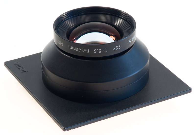 SINAR SINARON-S f=210mm f/5.6 72 MC SINAR DB SHUTTER LENS BOARD 5.6/210mm NR