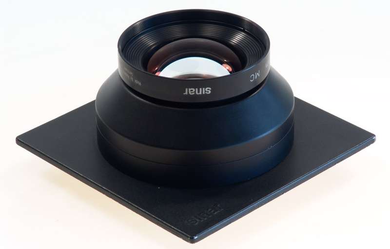 SINAR SINARON-S f=210mm f/5.6 72 MC SINAR DB SHUTTER LENS BOARD 5.6/210mm NR