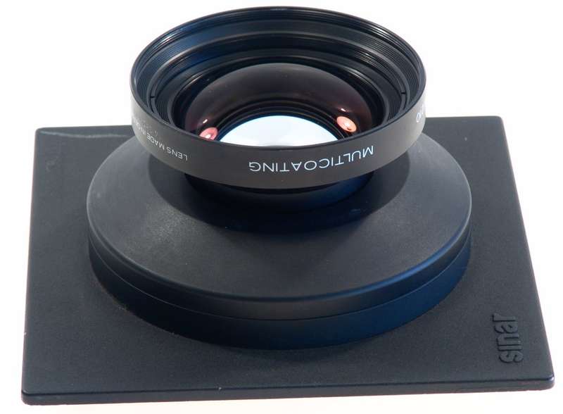 SCHNEIDER SYMMAR-S 5.6/210mm SINAR CAMERA LENS BOARD CLEAN f=210mm MULTICOATING