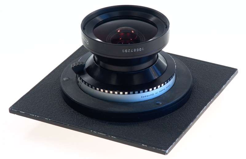 SINAR GRANDAGON-N 6.8 f=90mm MC RODENSTOCK CAMERA 4x5 IN LENS BOARD CAPS 6.8/90