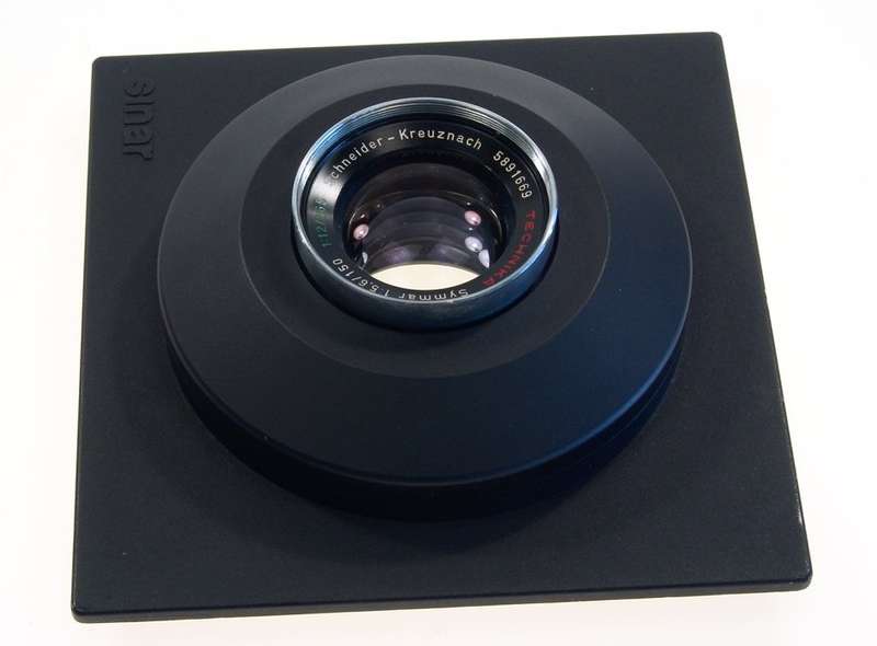 SCHNEIDER SYMMAR 5.6/150mm TECHNIKA LINHOF DUAL 12/265mm SINAR LENS BOARD CLEAN