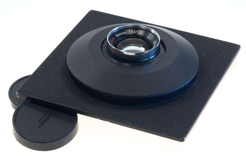 SCHNEIDER SYMMAR 5.6/135mm TECHNIKA LINHOF DUAL 12/235mm SINAR LENS BOARD CLEAN