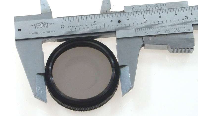 LEITZ 13358 P CAMERA LENS POL FILTER BOXED CASED NR