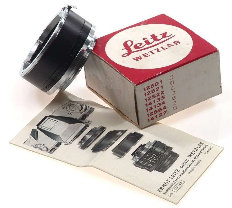 LEICA 14134-1 LEICAFLEX 14134-2 SL TUBE ADAPTER MOUNT