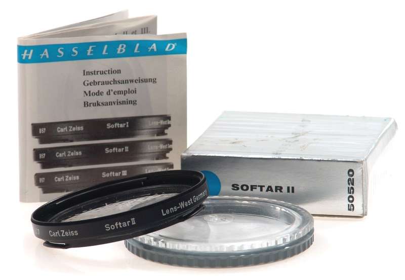 HASSELBLAD ZEISS SOFTAR II B57 MINT BOX LENS 50520 NR