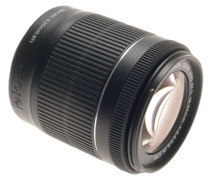 CANON DIGITAL CAMERA LENS ZOOM EF-S 18-55mm 1:3.5-5.6 IS STM NEW MACRO -BOX UVa