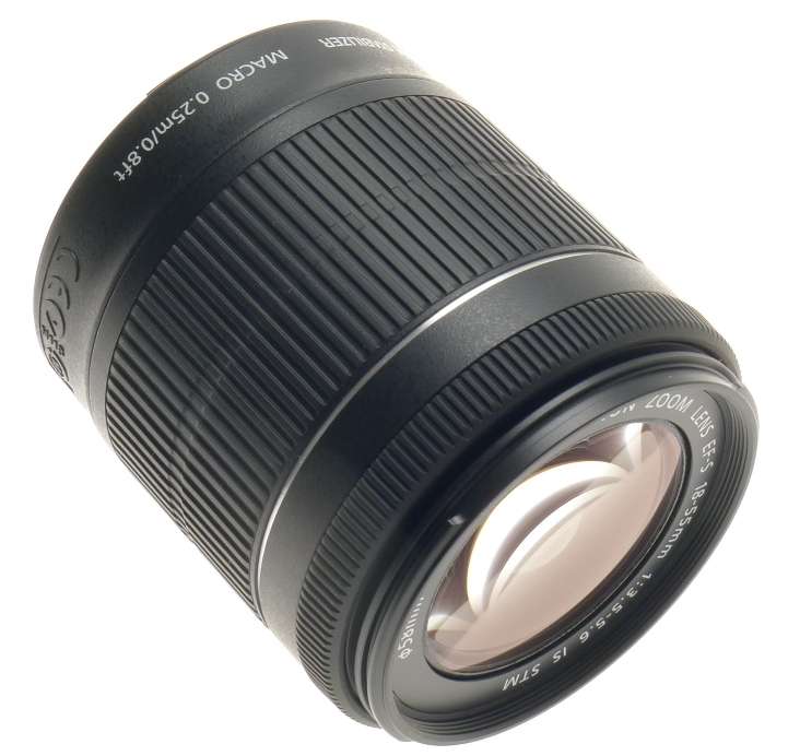 CANON DIGITAL CAMERA LENS ZOOM EF-S 18-55mm 1:3.5-5.6 IS STM NEW MACRO -BOX UVa
