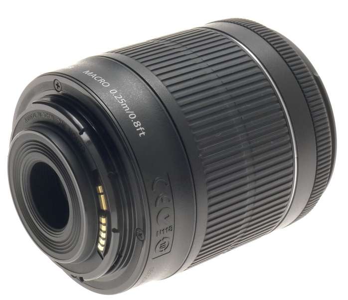 CANON DIGITAL CAMERA LENS ZOOM EF-S 18-55mm 1:3.5-5.6 IS STM NEW MACRO NO BOX