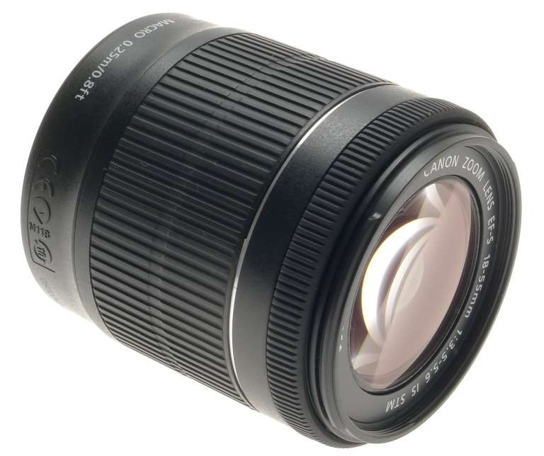 CANON DIGITAL CAMERA LENS ZOOM EF-S 18-55mm 1:3.5-5.6 IS STM NEW MACRO NO BOX