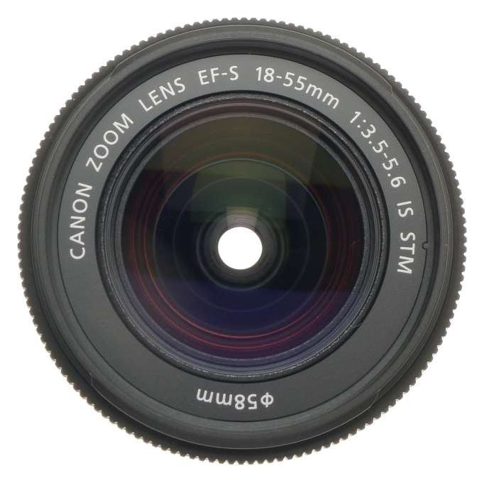CANON DIGITAL CAMERA LENS ZOOM EF-S 18-55mm 1:3.5-5.6 IS STM NEW MACRO NO BOX