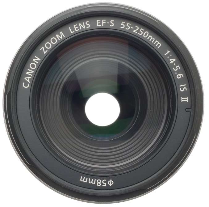 CANON DIGITAL CAMERA LENS ZOOM EF-S 55-250mm 1:4-5.6 IS II NEW MACRO UVa NO BOX