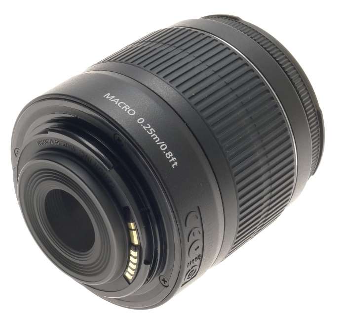 CANON DIGITAL CAMERA LENS ZOOM EF-S 18-55mm 1:3.5-5.6 III AF/MF NEW MACRO -BOX 4