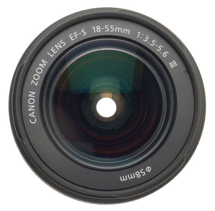 CANON DIGITAL CAMERA LENS ZOOM EF-S 18-55mm 1:3.5-5.6 III AF/MF NEW MACRO -BOX 4