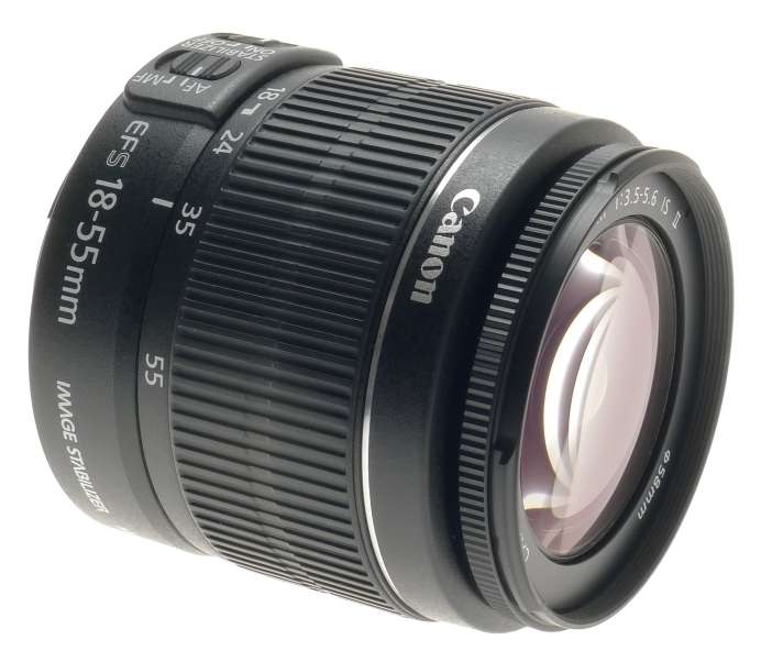 CANON DIGITAL CAMERA LENS ZOOM EF-S 18-55mm 1:3.5-5.6 IS II NEW MACRO UNBOXED 1