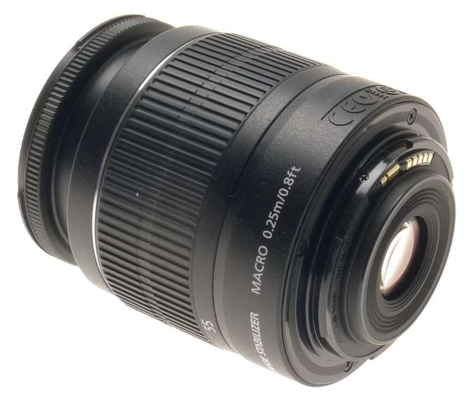 CANON DIGITAL CAMERA LENS ZOOM EF-S 18-55mm 1:3.5-5.6 IS II NEW MACRO UNBOXED 1