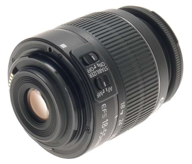 CANON DIGITAL CAMERA LENS ZOOM EF-S 18-55mm 1:3.5-5.6 IS II NEW MACRO UNBOXED 1