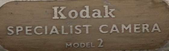 KODAK SPECIALIST CAMERA MODEL 2 VINTAGE BELLOWS KIT NR