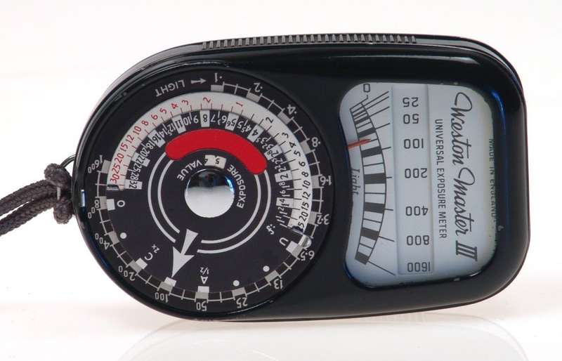 WESTON MASTER III UNIVERSAL EXPOSURE LIGHT METER MANUAL