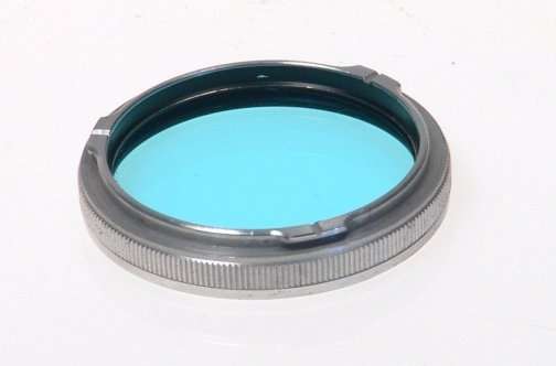 FILTER ROLLEIFLEX ROLLEI-HELLBLAU R1 -0.5 CASED BLUE NR