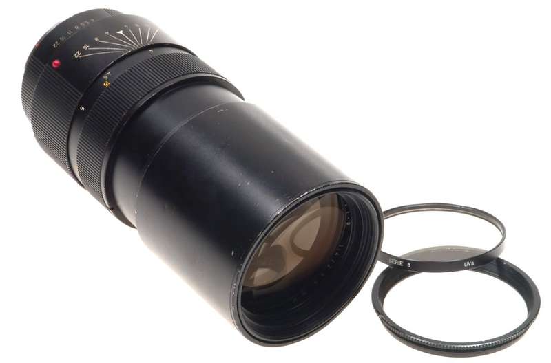 LEICA BAYONET MOUNT TELYT-R 4/250mm BLACK FILTER Ser. 8