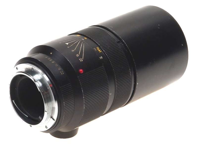 LEICA BAYONET MOUNT TELYT-R 4/250mm BLACK FILTER Ser. 8