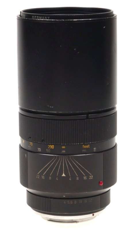 LEICA BAYONET MOUNT TELYT-R 4/250mm BLACK FILTER Ser. 8