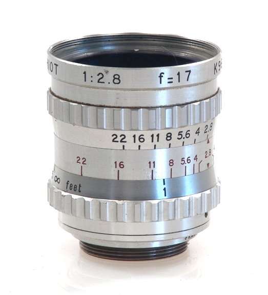 SOM BERTHIOT 2.8/17mm C-MOUNT BOLEX LENS f=17mm LYTAR