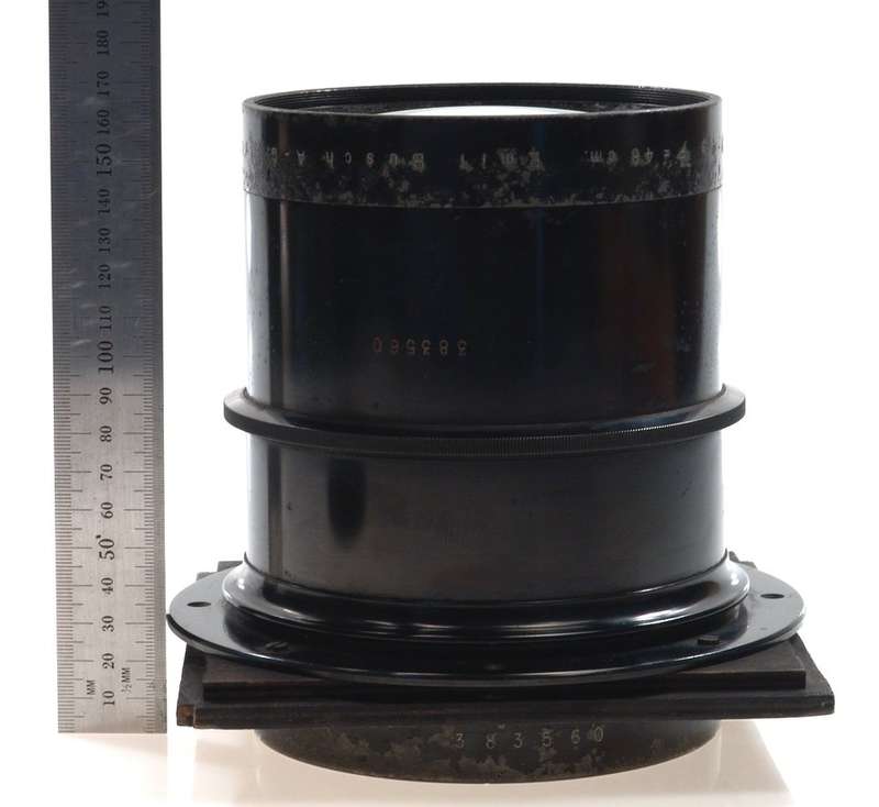 PERSCHEID-OBJECTIVE F:4.5 f=48cm BUSCH RATHENOW NICOLA