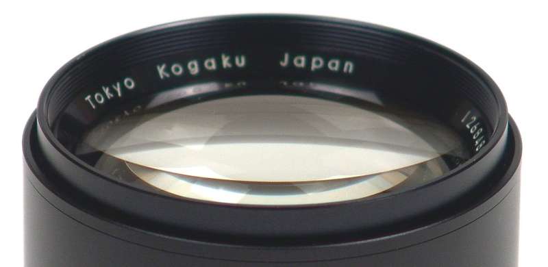 TOPCON UV TOPCOR 1:4/200 TOKYO KOGAKU CAMERA LENS f=200