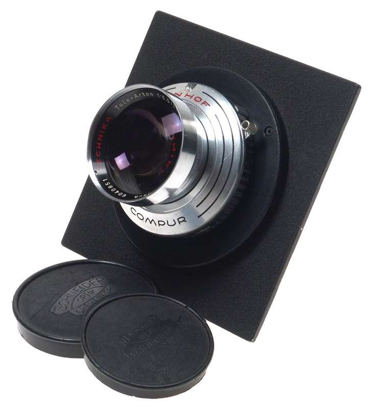 LINHOF TELE-ARTON 1:5.5/270 TECHNIKA COMPUR LENS BOARD